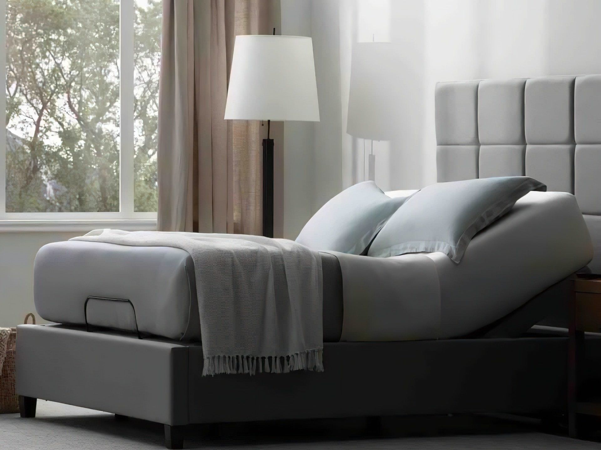 Malouf S655 Smart Adjustable Bed Base Adjustable Beds