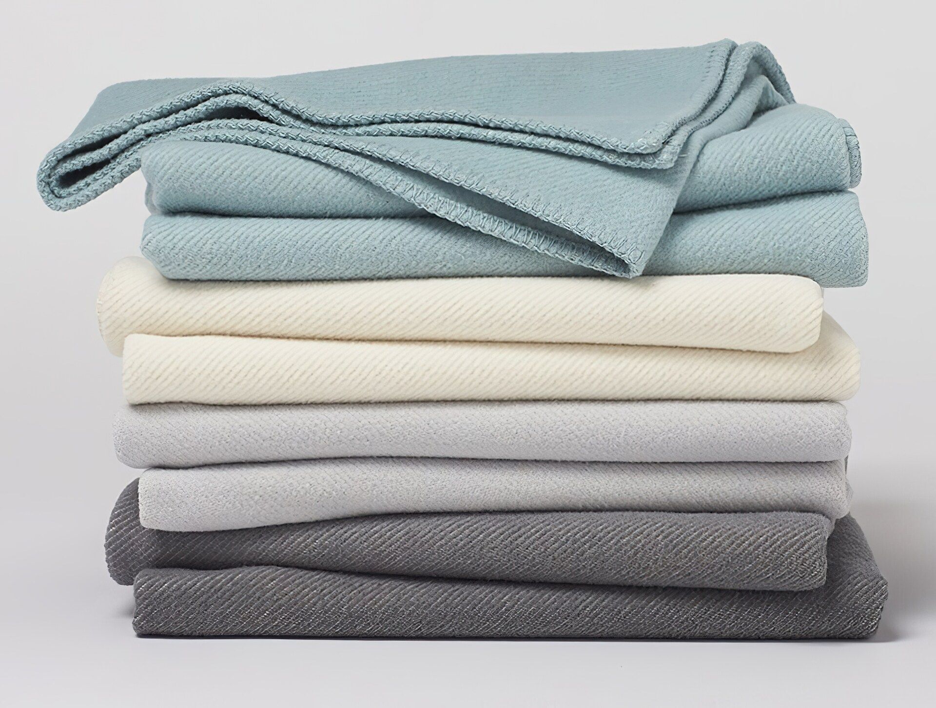 COYUCHI Carmel Organic Cotton and Merino Wool Blanket