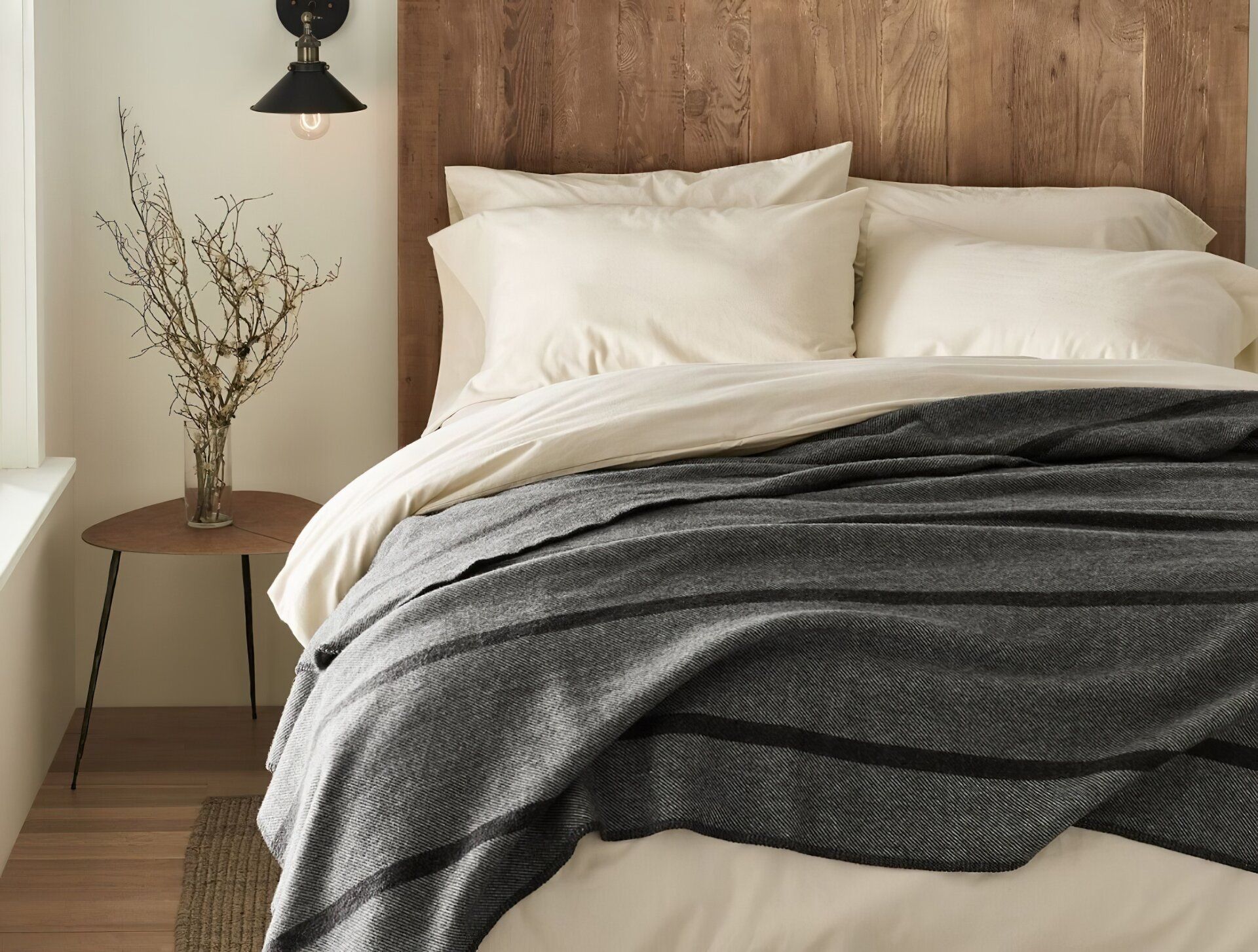 COYUCHI Organic Cotton Brushed Flannel Pillowcases Sheets