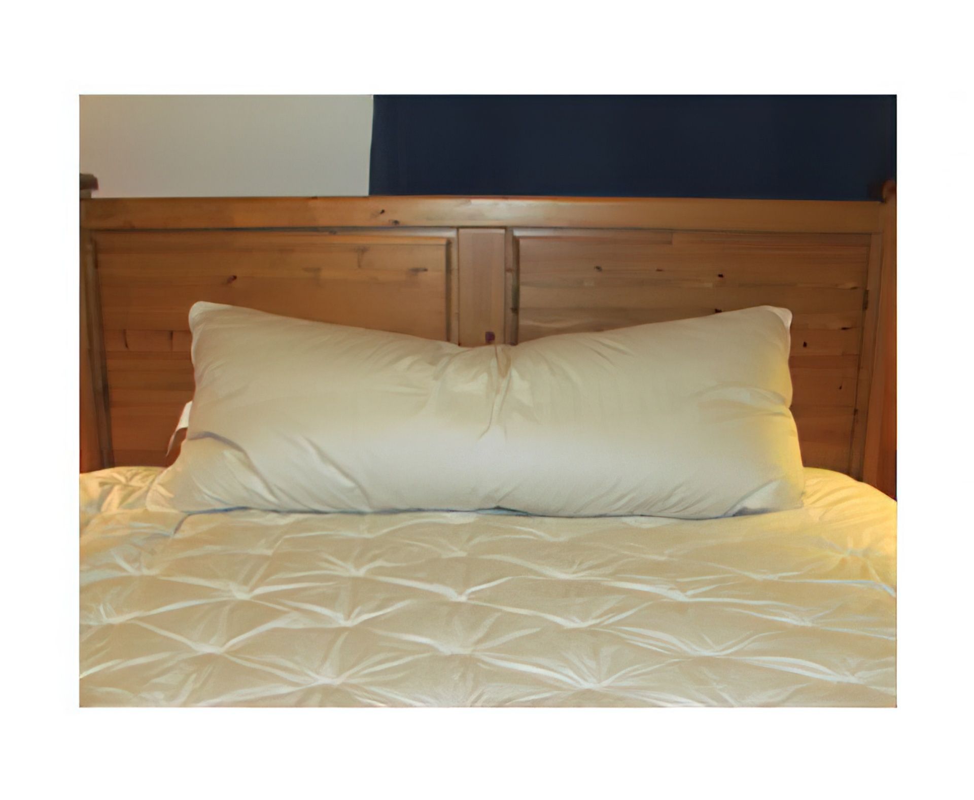 Crescent Moon Natural Alpaca Wool Handcrafted Body Pillow Body