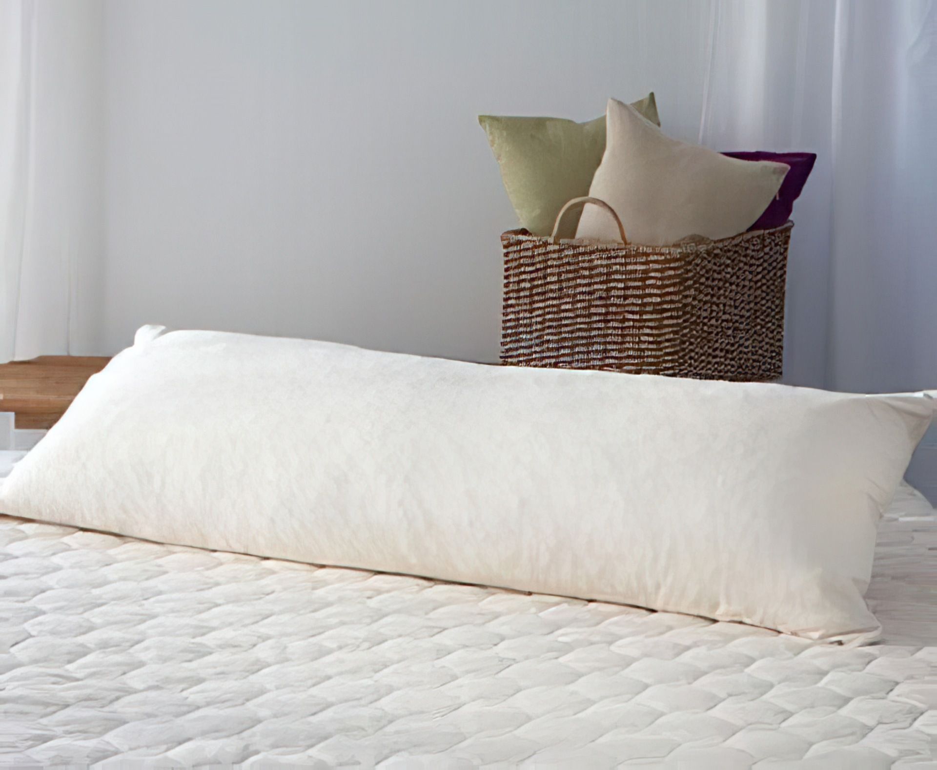 Overstocked sleep buddy pillow top