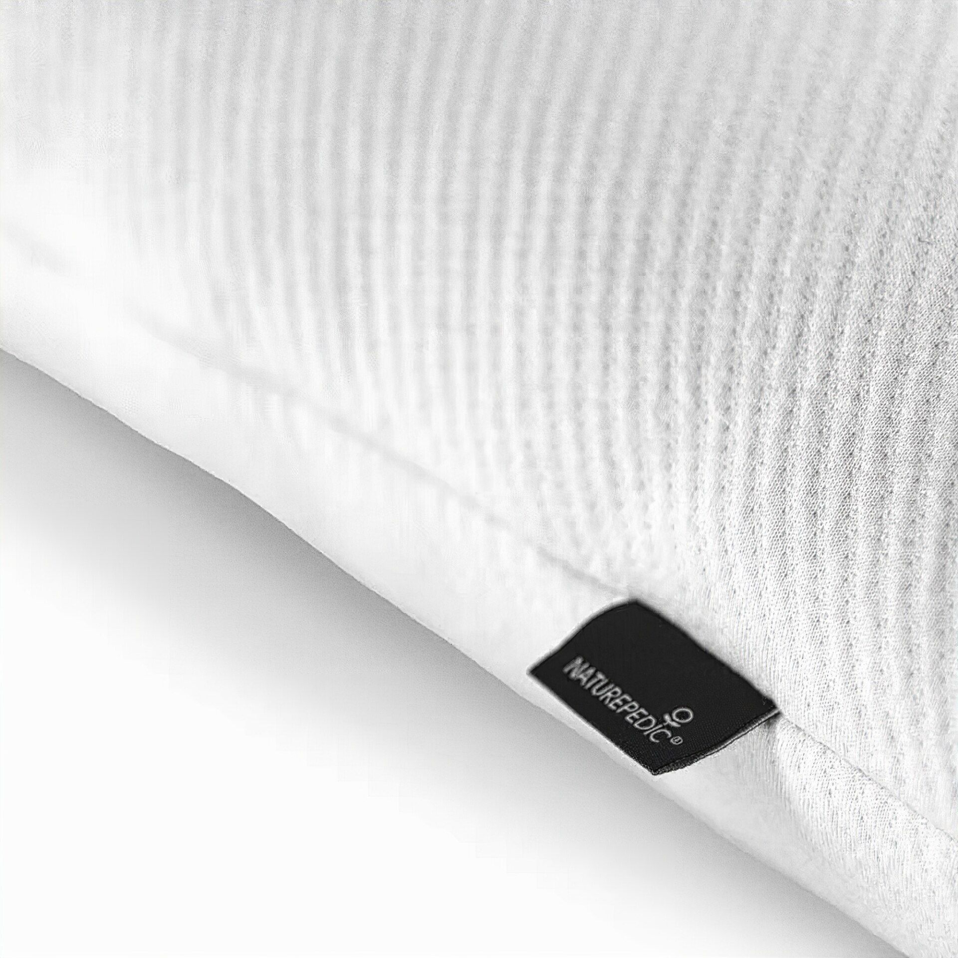 Naturepedic Organic Cotton Pillow with PLA Fiber Filling, Standard main image 0