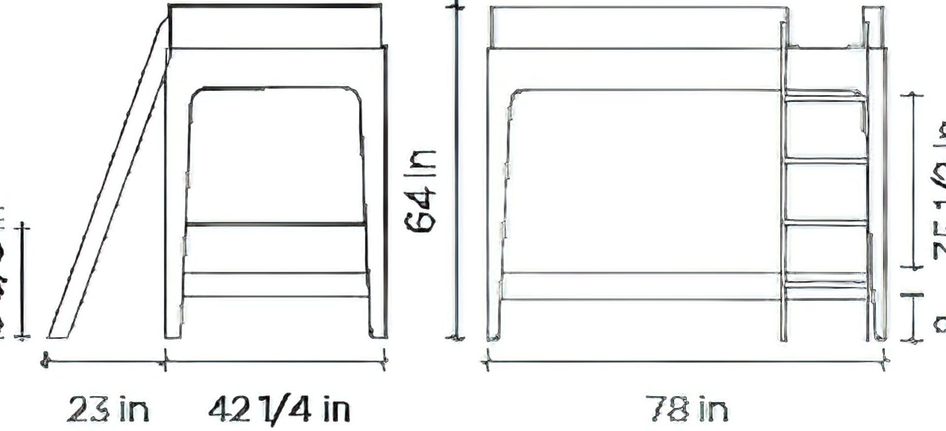 Oeuf Perch Bunk Bed Kids Room