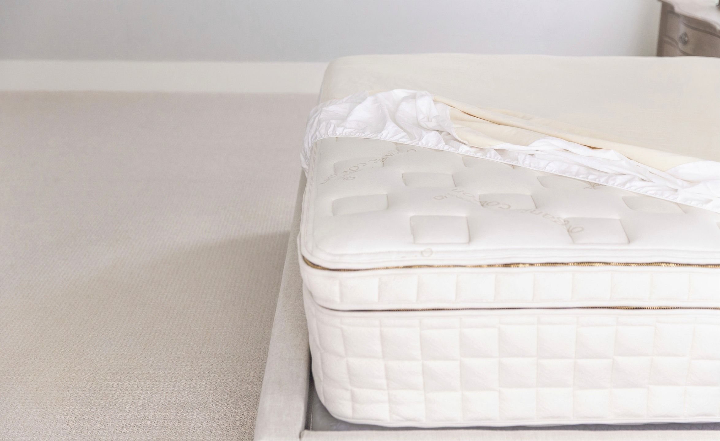 Naturepedic mattress pad hot sale