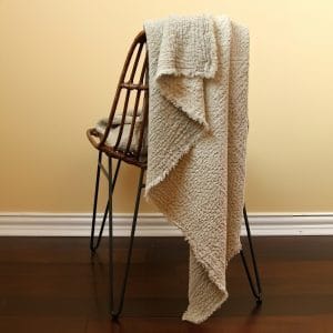 LinenCasa Linen Throw and Bed Runner - Expression