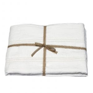 LinenCasa Linen Fitted Sheet