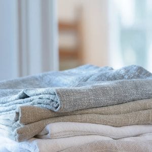 Brahms Mount Lexington Cotton and Linen Blanket