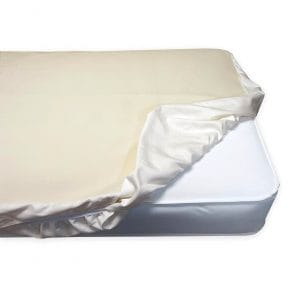 Naturepedic Waterproof Organic Cotton Crib Mattress Pad - Fitted