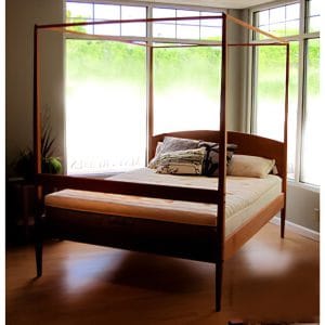 Maple Corner Woodworks Shaker 4-Post Bed Frame