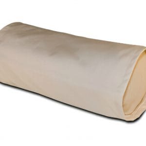 Sachi Organics Organic Buckwheat or Millet Hull Neck Cylinder Support PIllow