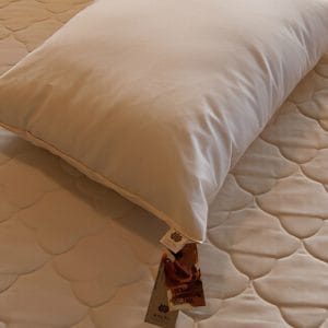 Sachi Organic Adjustable Kapok Bed Pillow, Extra Thick