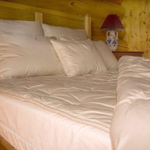 Crescent Moon Alpaca Wool Mattress Pad/Topper