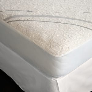 Suite Sleep Organic Cotton Knit Mattress Protector