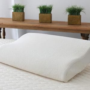 Savvy Rest Organic Latex Contour Pillow