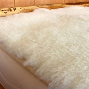 Holy Lamb Organics Happy Lamb Fleece Wool Mattress Topper
