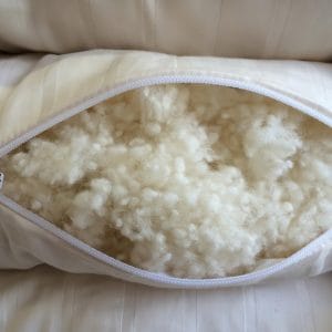 Holy Lamb Organics All Natural Wooly Down Bed Pillow