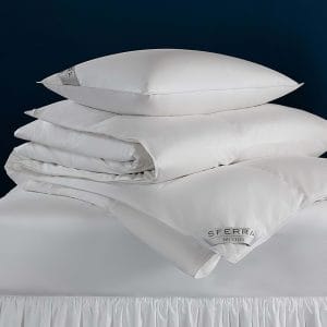Sferra Buxton White Goose Down Comforter