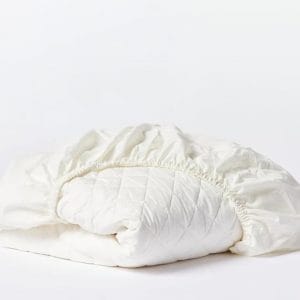 COYUCHI Organic Cotton Mattress Pad - Fitted