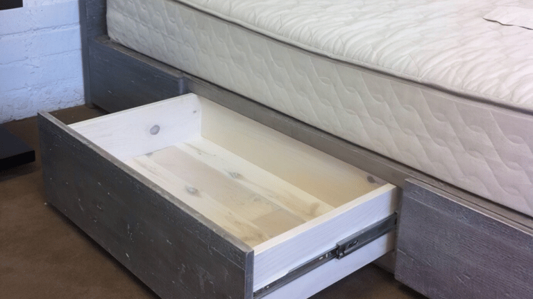 Zuma bed frame with drawers