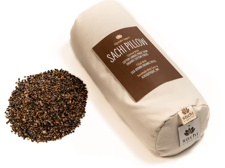 Sachi Organics Organic Buckwheat or Millet Cylinder PIllow image