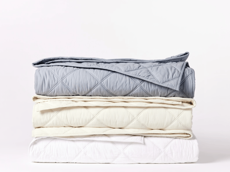 ORGANIC COTTON Filled Pillow Inserts with Organic Cotton Covers