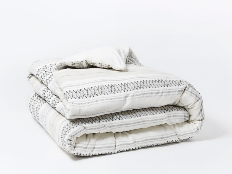 Coyuchi Lost Coast Organic Cotton Duvet Cover image