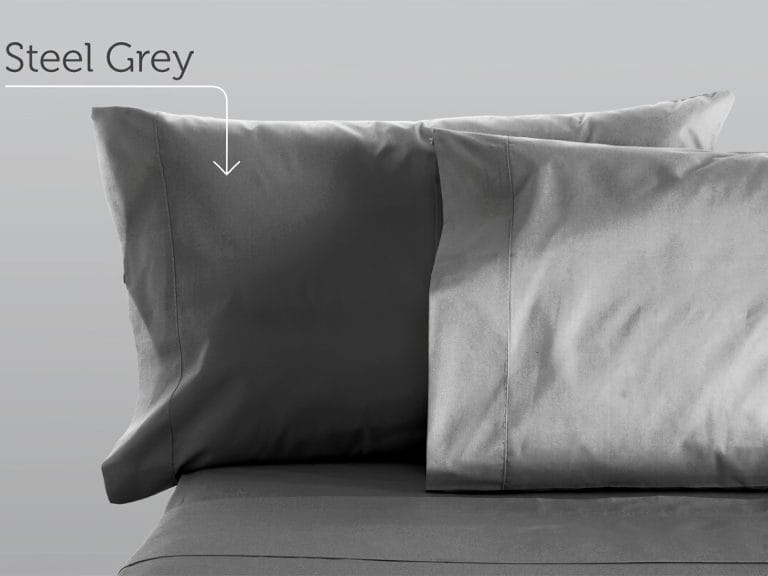 Sleep and Beyond 100% Organic Cotton Sateen Sheet Set image