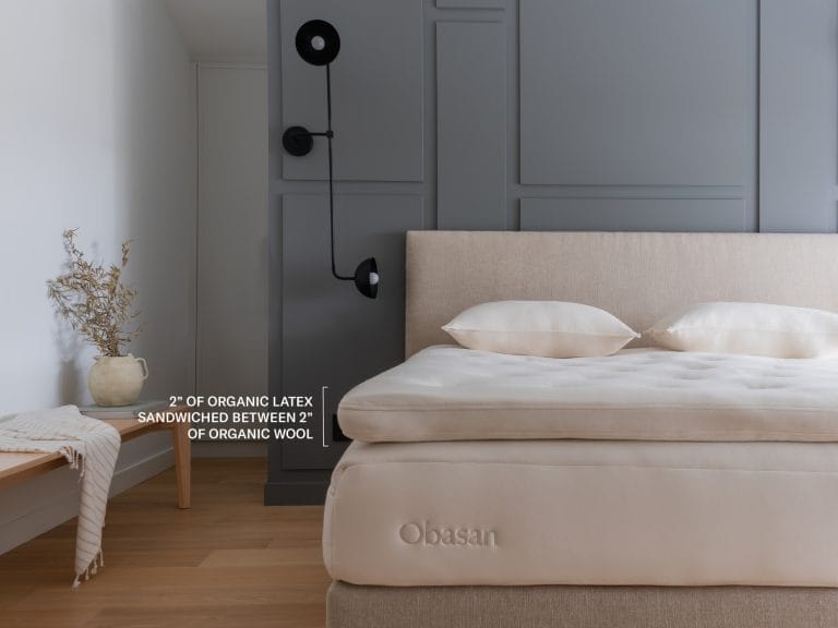 Obasan Grand Organic Wool and Latex Mattress Topper image
