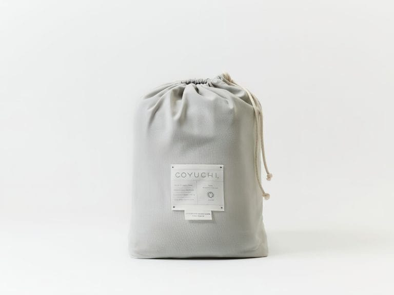 COYUCHI Organic Cotton Crinkled Percale Duvet Cover image