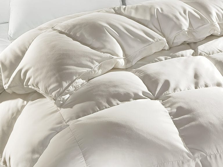 Goose down comforter top