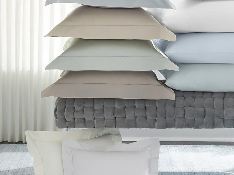 Sferra Celeste Percale Sheets image