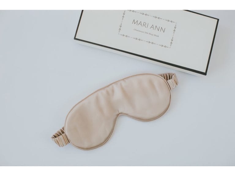 Mari Ann Charmeuse Silk Filled Eye Mask image