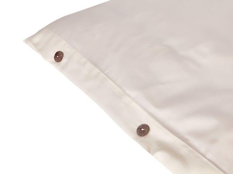 Sleep and Beyond 100% Organic Cotton Sateen Duvet Cover Set image