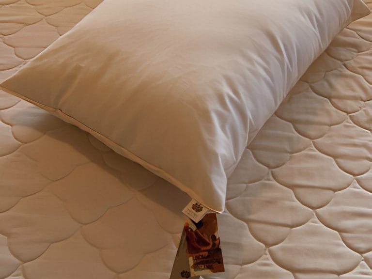 Thick bed store pillows