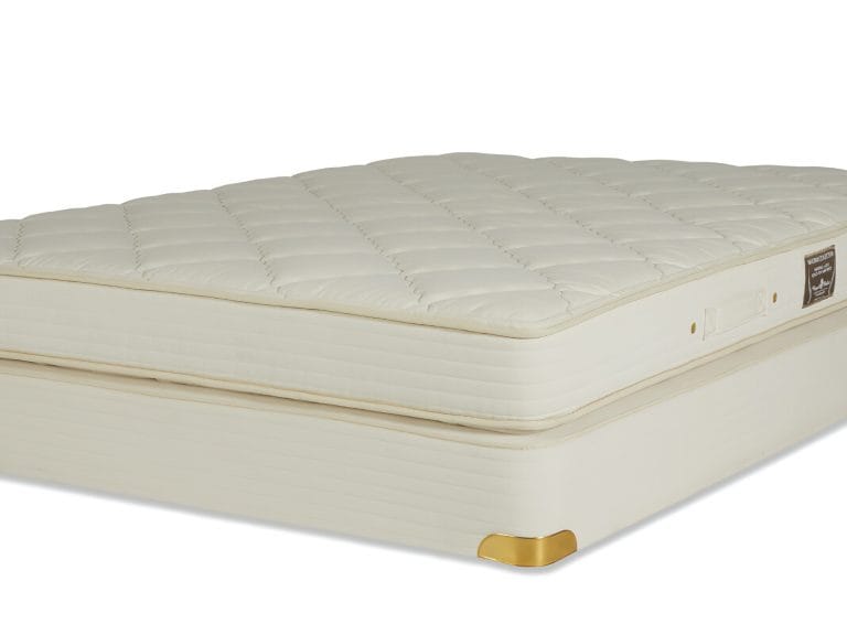 Royal-Pedic Natural  Latex Quilt-Top Mattress with canvas ticking image