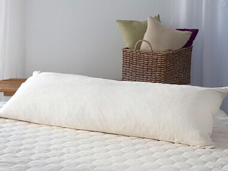 Organic Cotton Pillow With Natural Latex & Kapok Fill