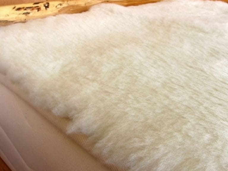 Holy Lamb Organics Happy Lamb Fleece Wool Mattress Topper image