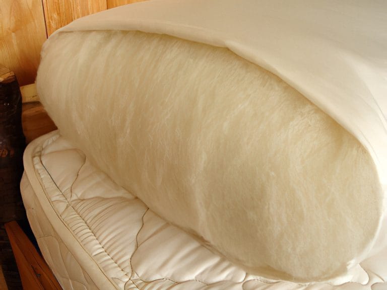 Holy Lamb Organics All Natural Wool Filled Bed Pillow image