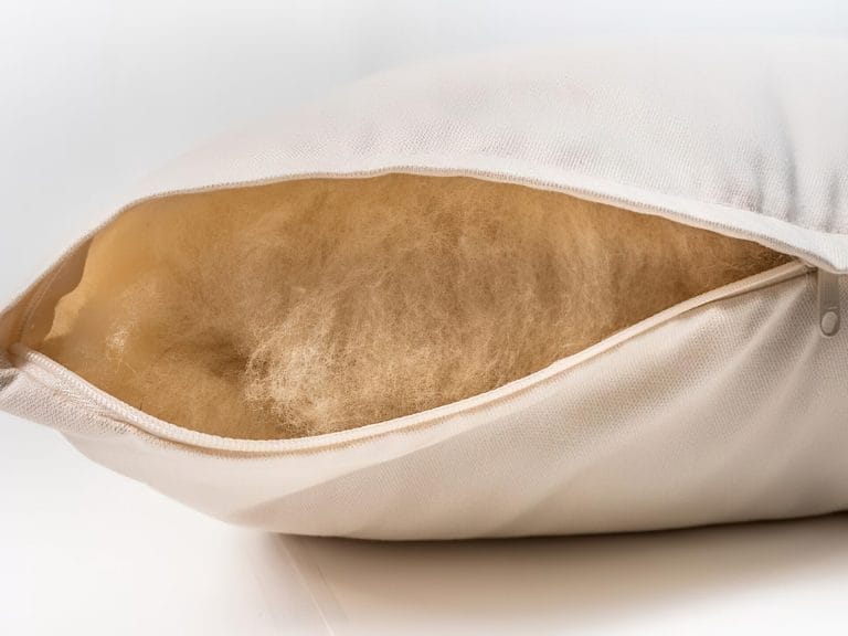 Sachi Organics Wool Bed Pillow - Extra thick image