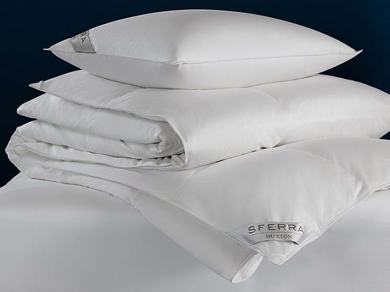 Sferra Buxton White Goose Down Comforter image