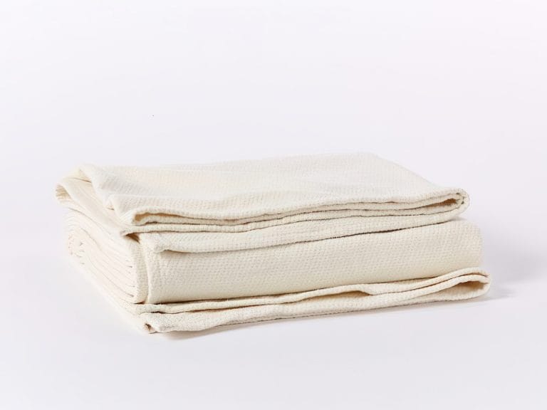 Coyuchi Sequoia Washable Organic Cotton and Wool Blanket image