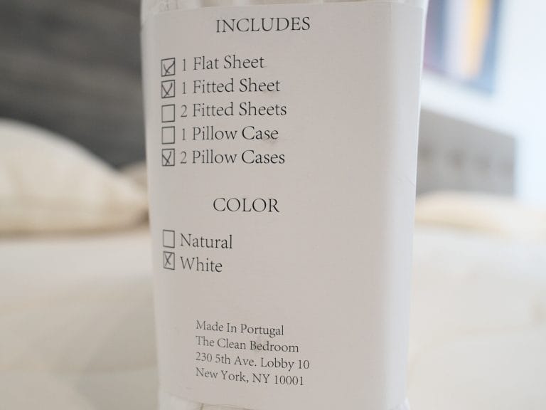 The Clean Bedroom Organic Cotton Sateen Sheet Sets image