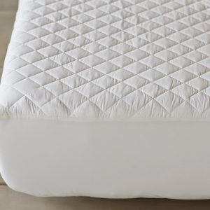 COYUCHI Organic Cotton Mattress Pad - Fitted