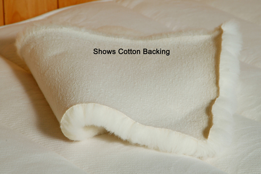 Holy Lamb Organics Happy Lamb Fleece Wool Topper Wool Mattress