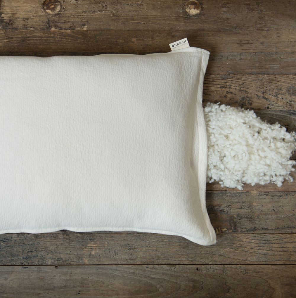 Obasan Terra Nova 5.0 Organic Wool Children's Pillow Children's Organic Bedding and Mattresses