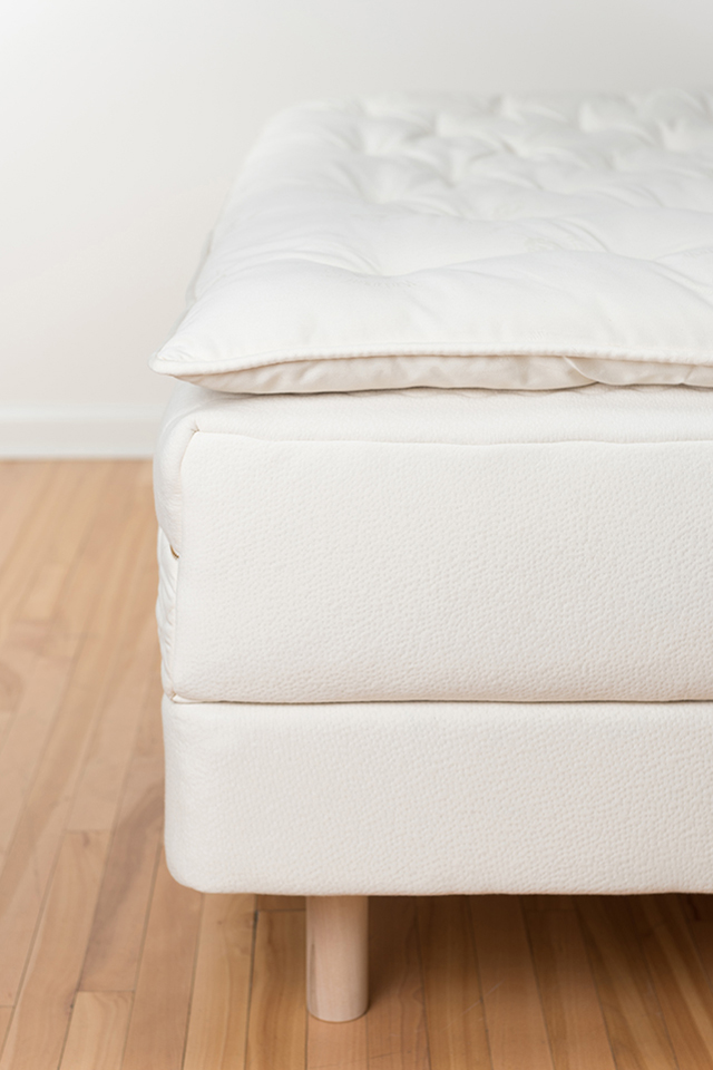 Naturally Organic Organic Wool Topper made by Sleeptek Wool Mattress
