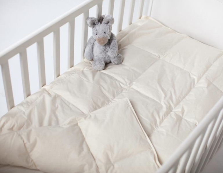 organic crib comforter