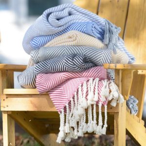 Brahms Mount Monhegan Cotton Throw