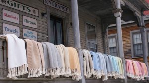 Brahms Mount Monhegan throw colors