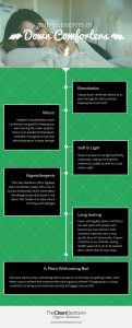 The benefits of down comforters